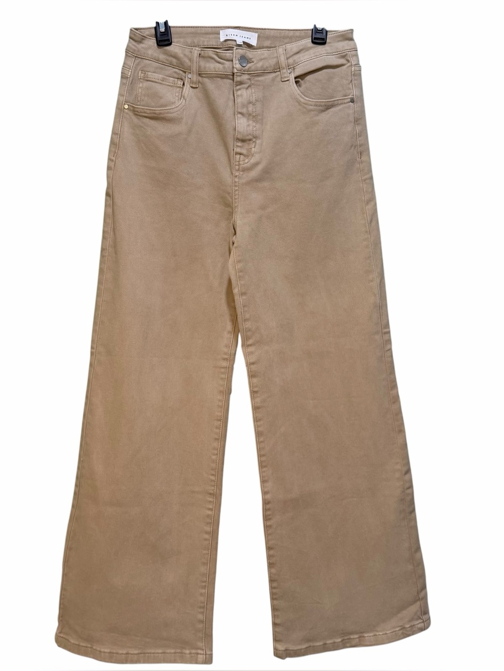 RISEN Womens Jr Stretch Denim Jeans Size 11 Waist 30 NWT Beige Cotton Stre